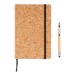 Miniatura del producto Cuaderno de corcho con bolígrafo de bambú 4