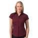 Miniatura del producto Camisa entallada de manga corta Russell Collection para mujer 0