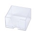 Medio cubo con almohadilla de papel blanco regalo de empresa