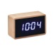 Miniatura del producto Reloj LED de bambú 5