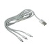 Miniatura del producto Largo cable personalizable de carga 3 en 1 3