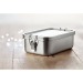 Lunchbox de metal 75cl, Almuerzo sostenible publicidad