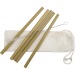 Paja de bambú regalo de empresa