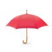 Paraguas de nylon automático con mango de madera, paraguas estándar publicidad