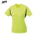 Running-T mujer amarillo neón regalo de empresa