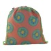 Bolsa de piscina de cuatro colores con bolsillo con cremallera, mochila ecológica publicidad