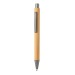 Un bolígrafo de bambú con un diseño limpio regalo de empresa