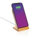 Miniatura del producto Soporte para teléfono por inducción de 5W en bambú FSC 1