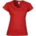 Miniatura del producto Camiseta de mujer con cuello en V Soft Style Gildan 1