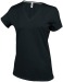 Camiseta de mujer de manga corta y cuello en V Kariban regalo de empresa